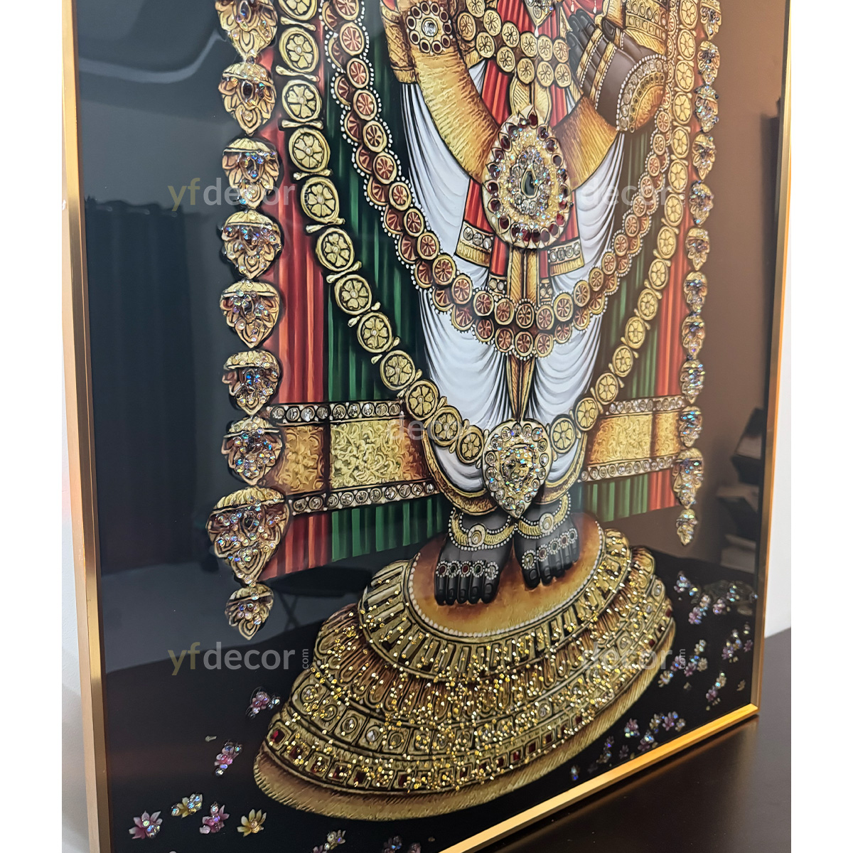 Balaji Eternal Splendor Crystal Glass Painting - Image 8