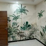 Misty Rainforest Canopy Palm Wallpaper photo review