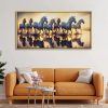 Ember Tide Seven Horses Canvas