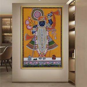Shreenathji Golden Haveli Darshan Pichwai Art
