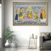 Gopi Sangeet in the Lotus Court Painting