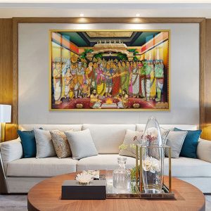 Srinivas Kalyanam Acrylic Canvas Painting