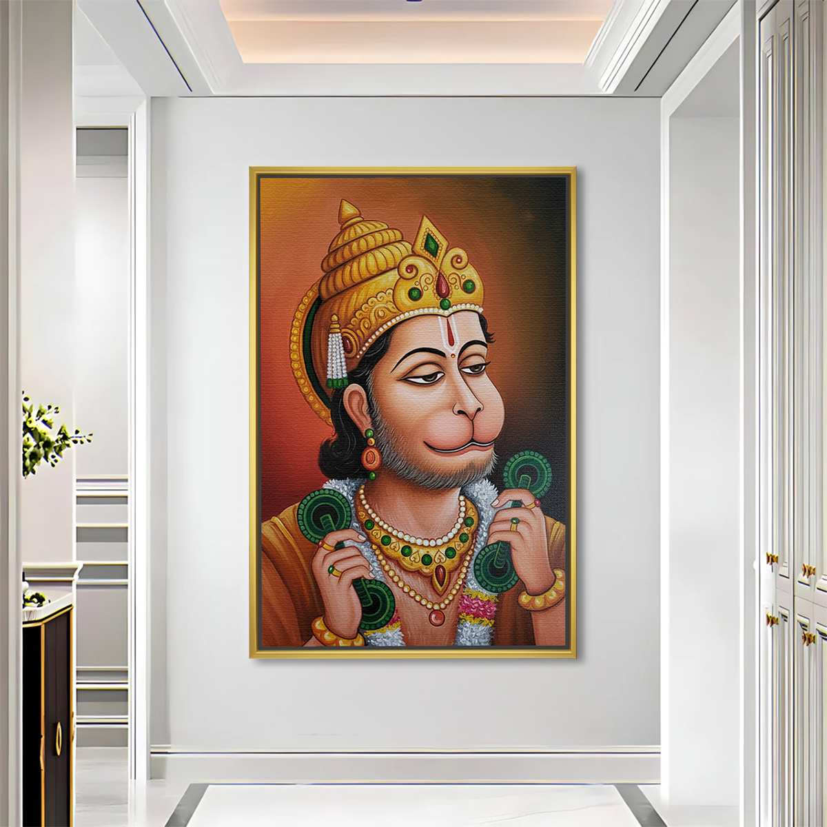 Divine Calm Hanuman Artwork - Image 2