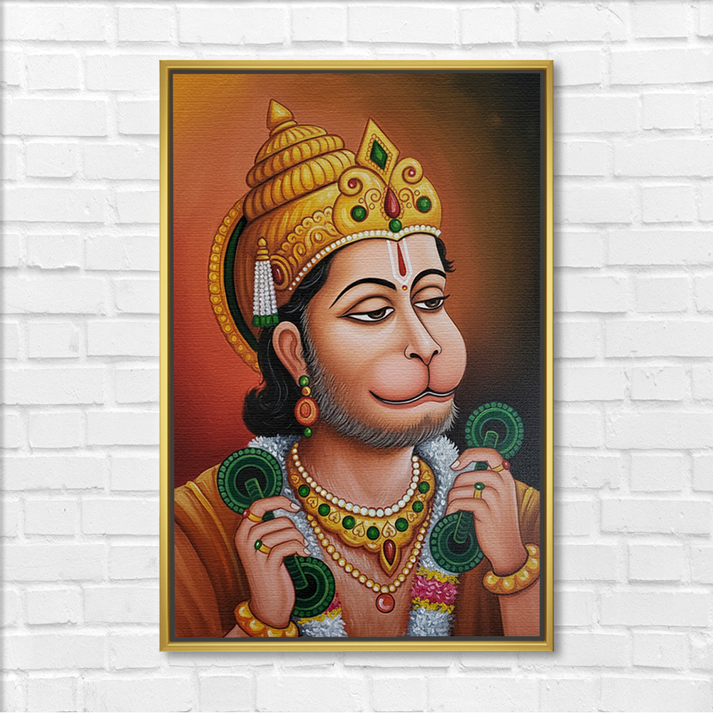 Divine Calm Hanuman Artwork - Image 3