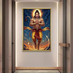 Glorious Hanuman’s Spiritual Rise Canvas