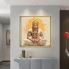 Lord Hanuman Calm Wall Painting