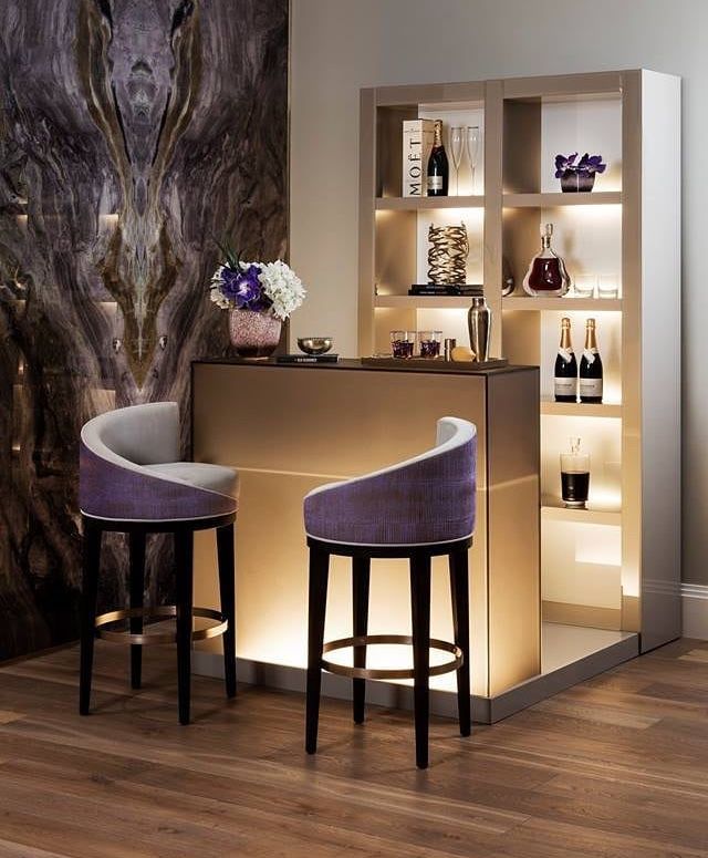 Lighting in Home Bar