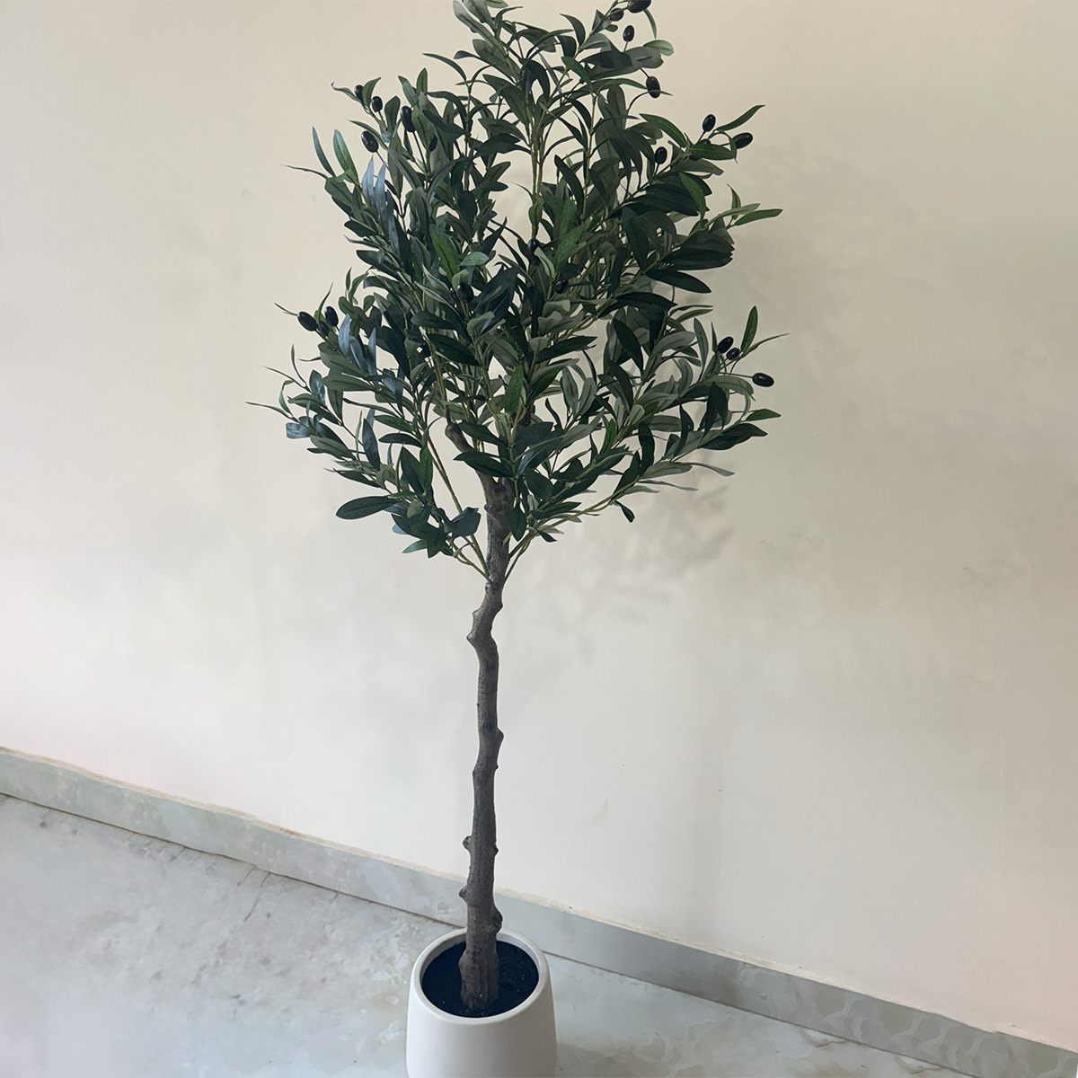 Tall Artificial Olive Tree Plant - Image 5