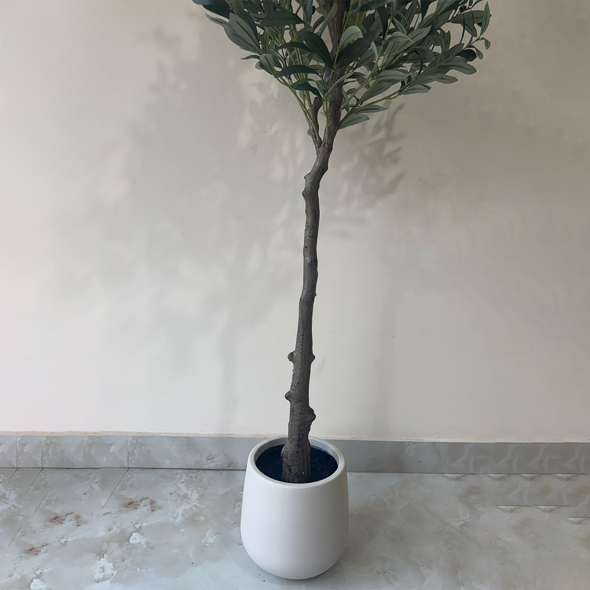 Tall Artificial Olive Tree Plant - Image 8