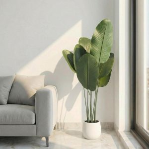 Artificial Cigar Arrowroot Plant