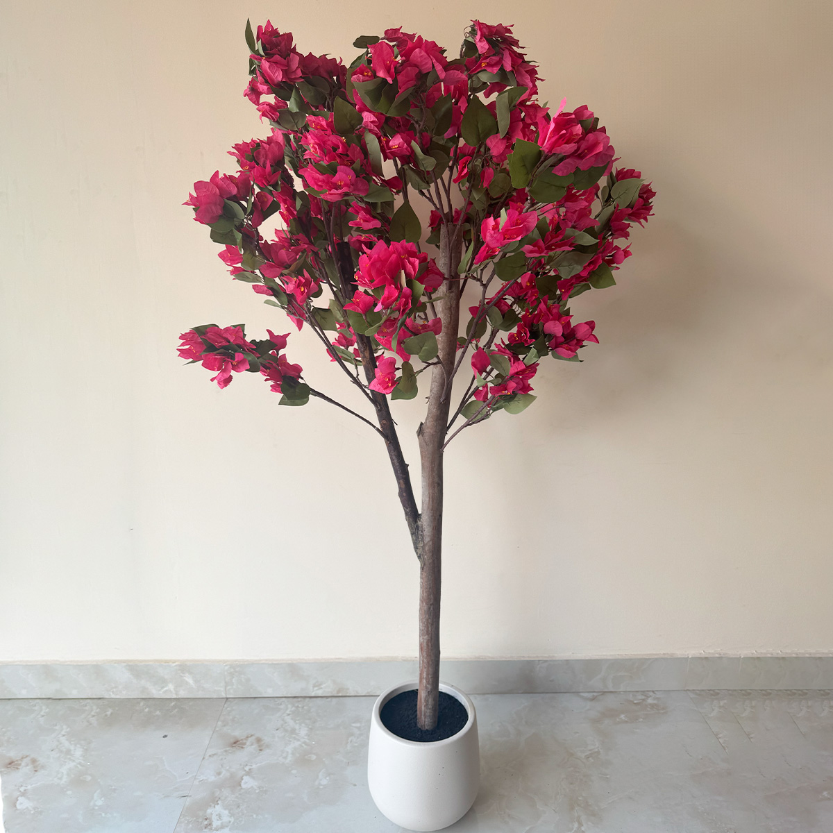 Tall Artificial Pink Bougainvillea Tree - Image 4