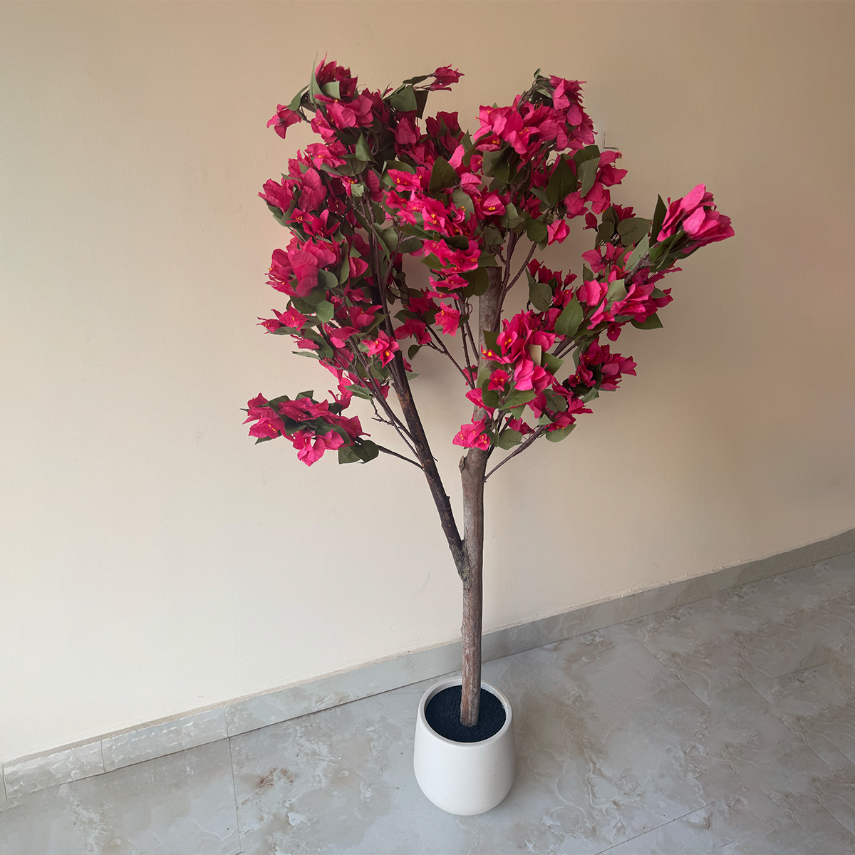 Tall Artificial Pink Bougainvillea Tree - Image 5
