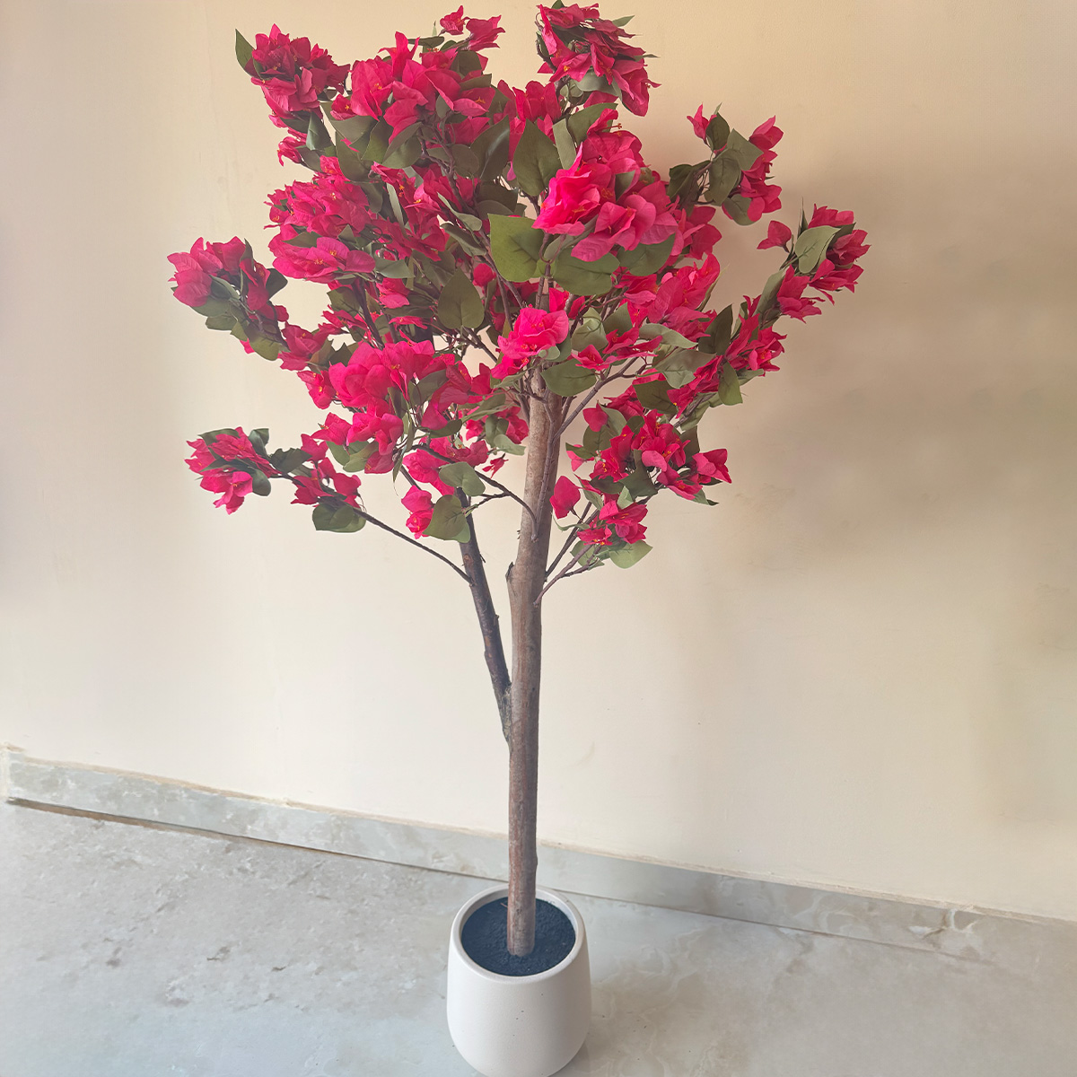 Tall Artificial Pink Bougainvillea Tree - Image 6