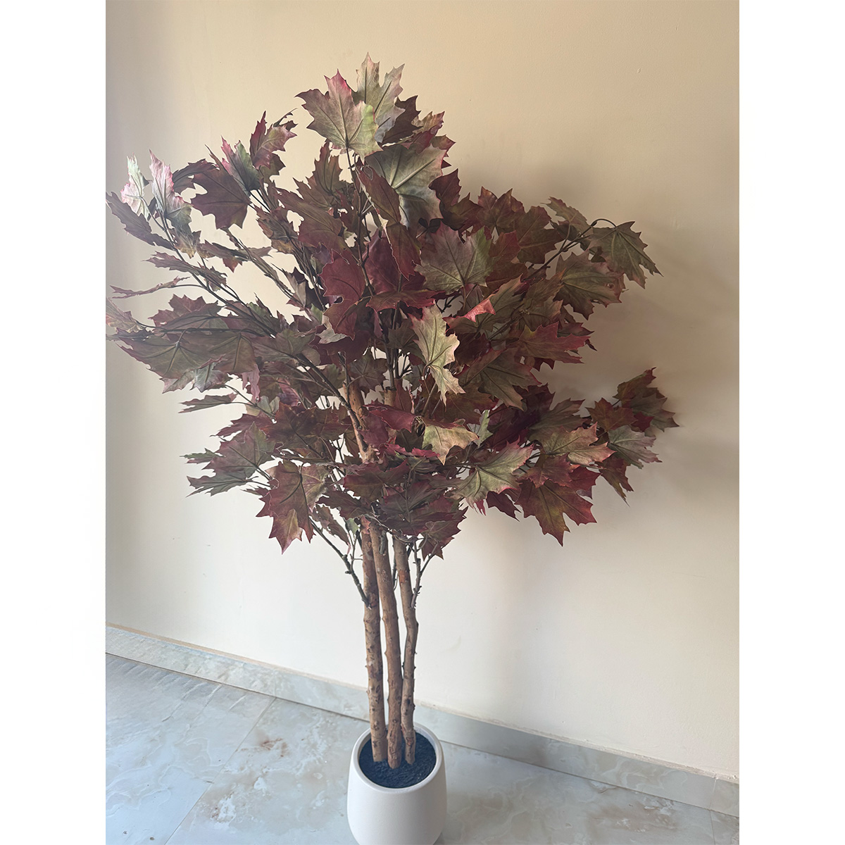 Artificial Red Autumn Maple Tree - Image 6