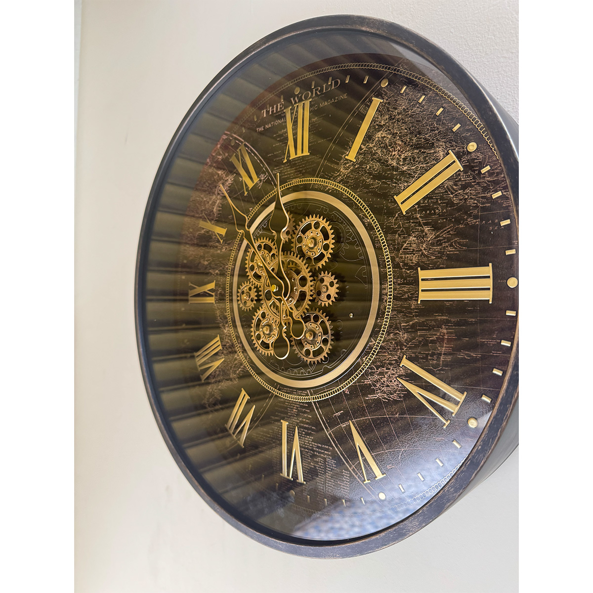 National Geographic Premium Moving Gear Clock - Image 5