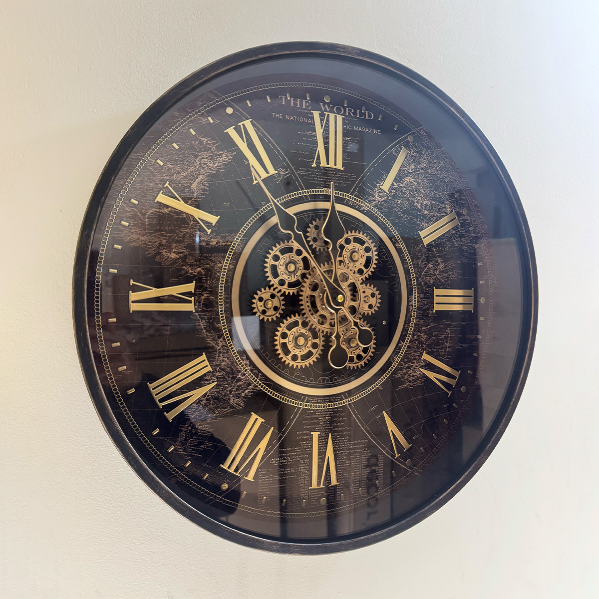 National Geographic Premium Moving Gear Clock - Image 7