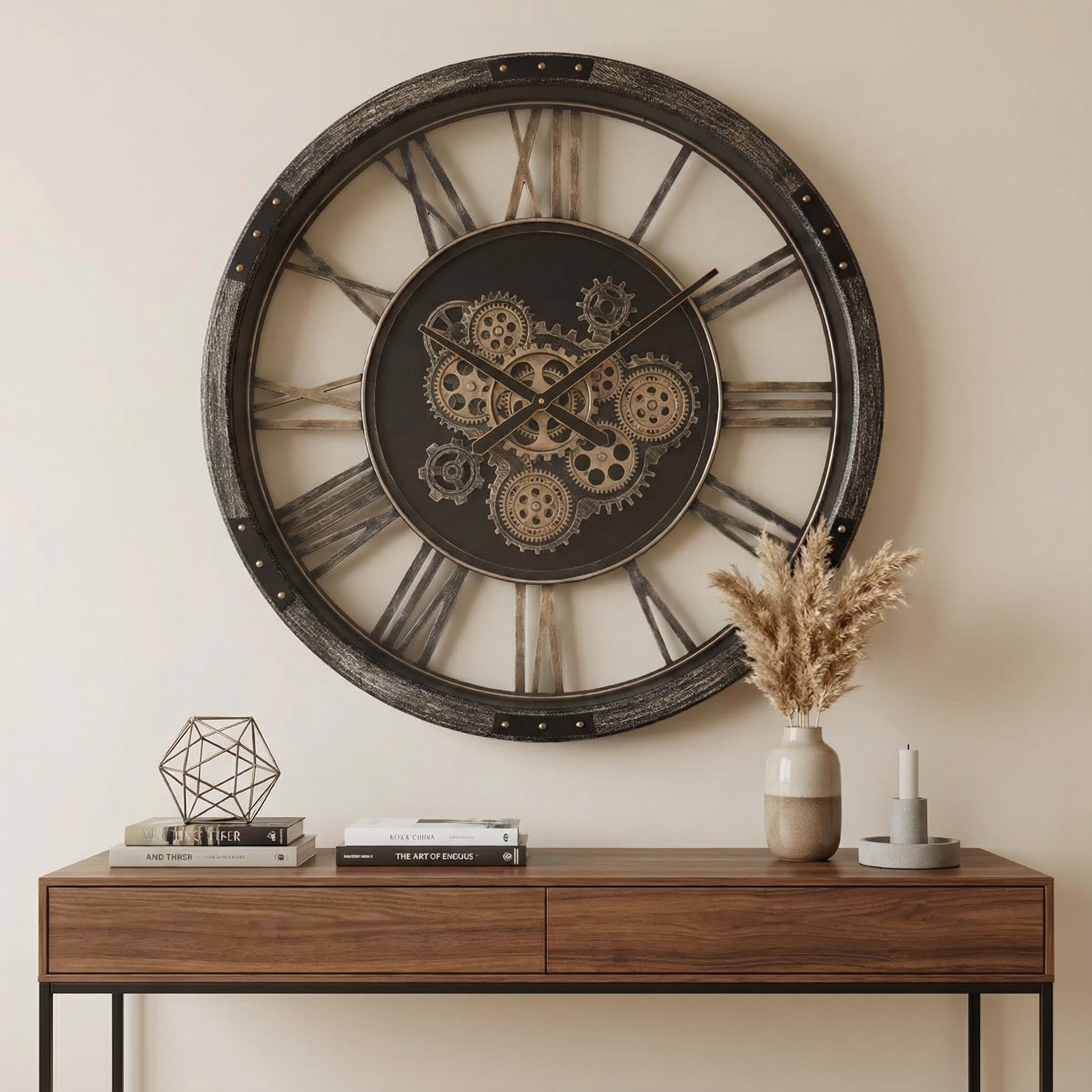 Industrial Revolution Moving Gear Timepiece - Image 2