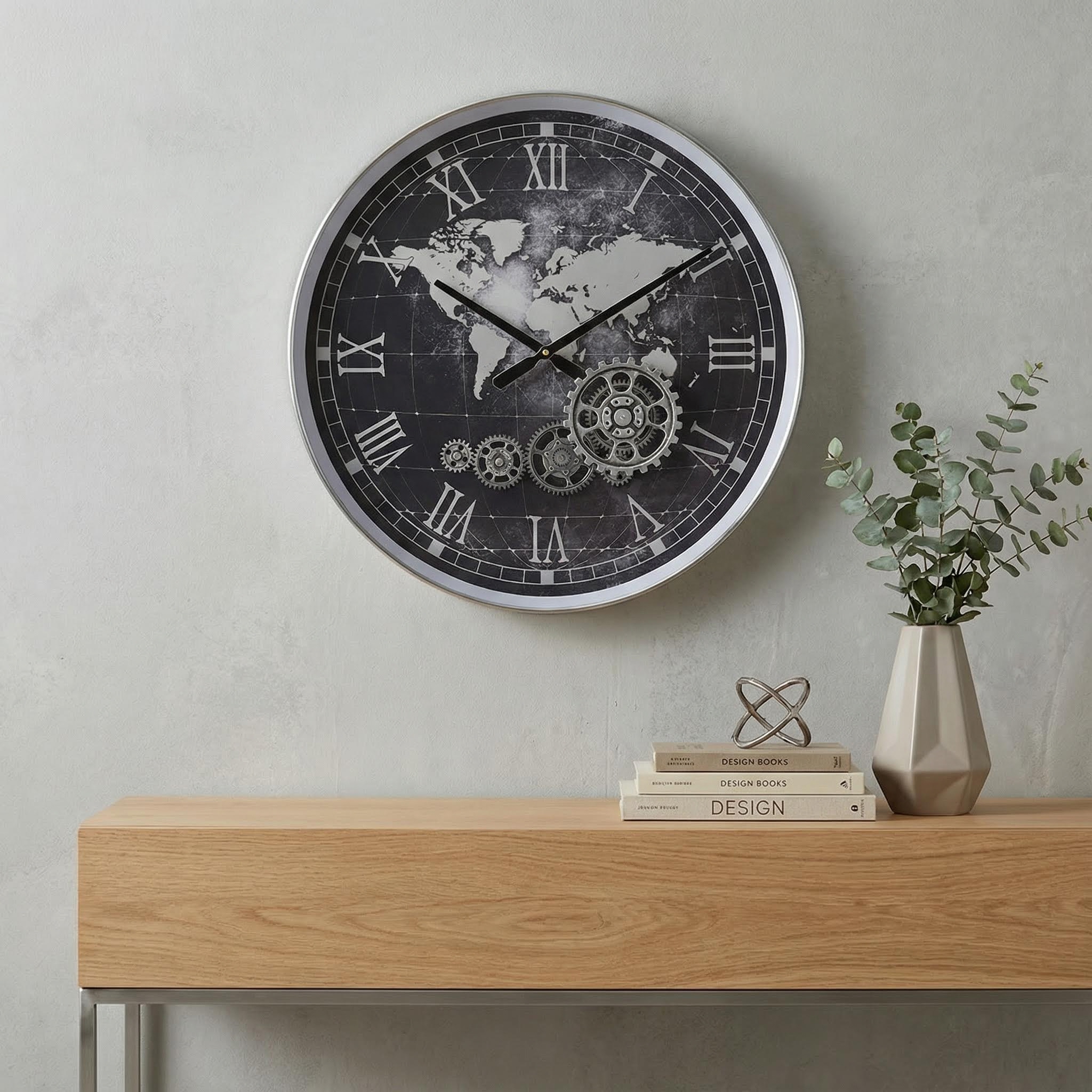 The Time & Travel Gear Wall Clock
