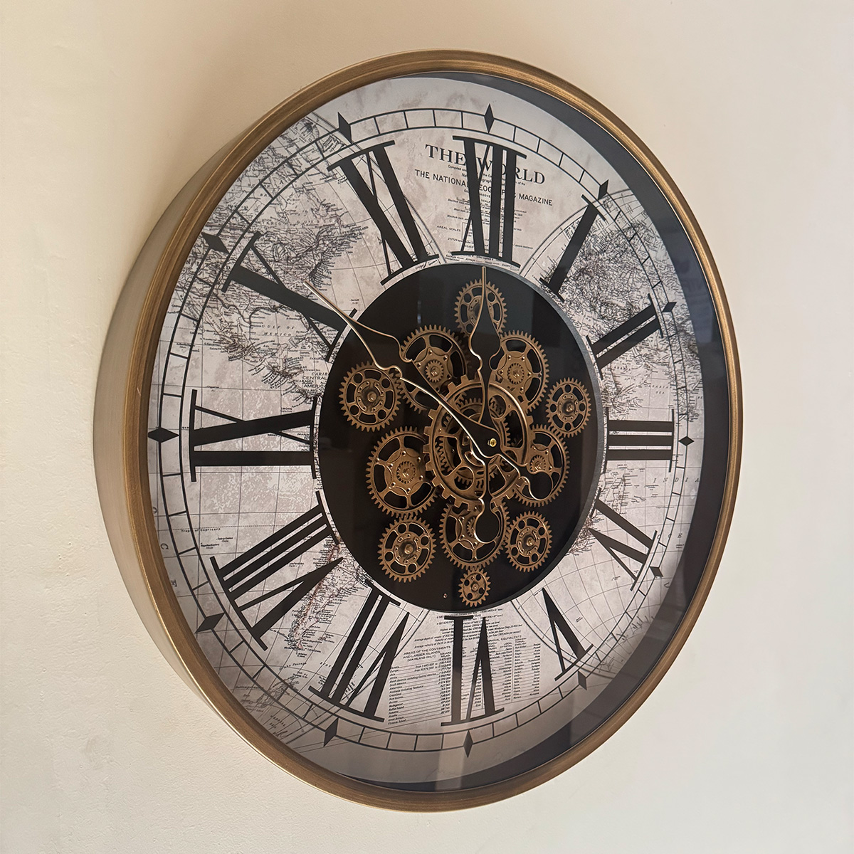 The Timekeeper's Atlas Moving Gear Clock - Image 4