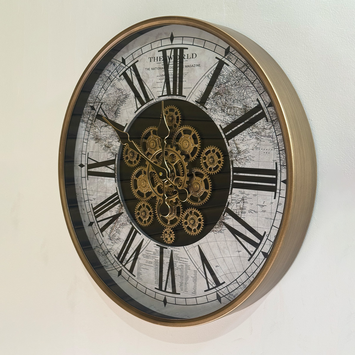 The Timekeeper's Atlas Moving Gear Clock - Image 5