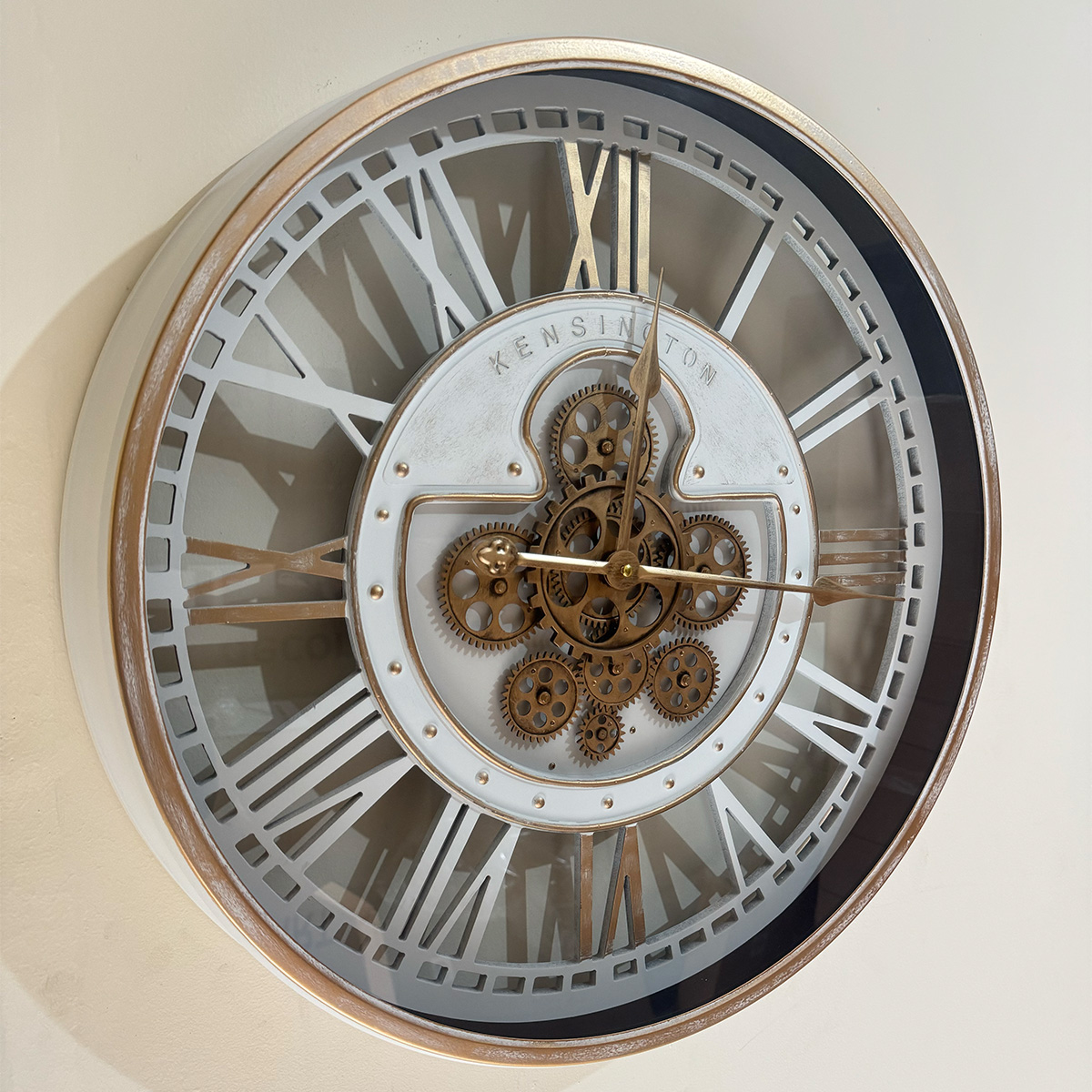 Open Heart Kensington Gear Wall Clock - Image 5