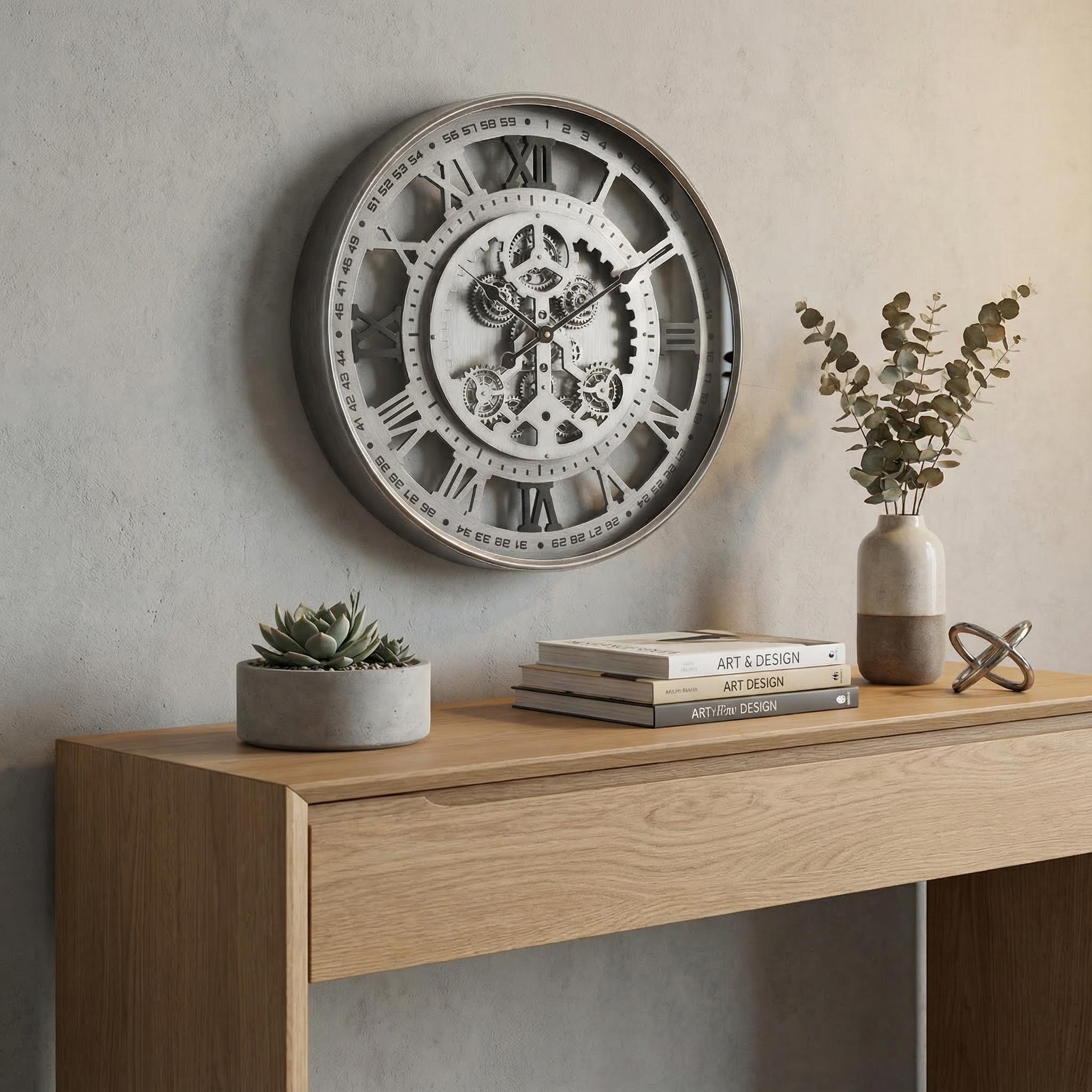 The Silver Chronometer Clock - Image 2