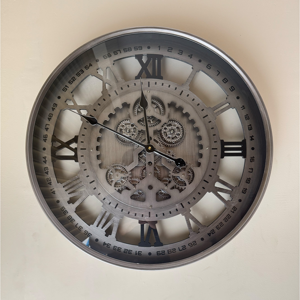 The Silver Chronometer Clock - Image 3