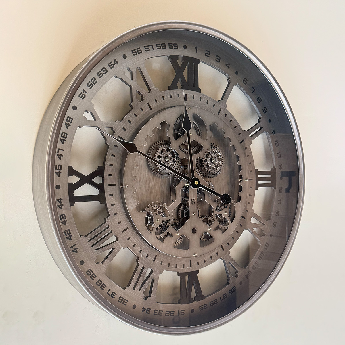 The Silver Chronometer Clock - Image 4