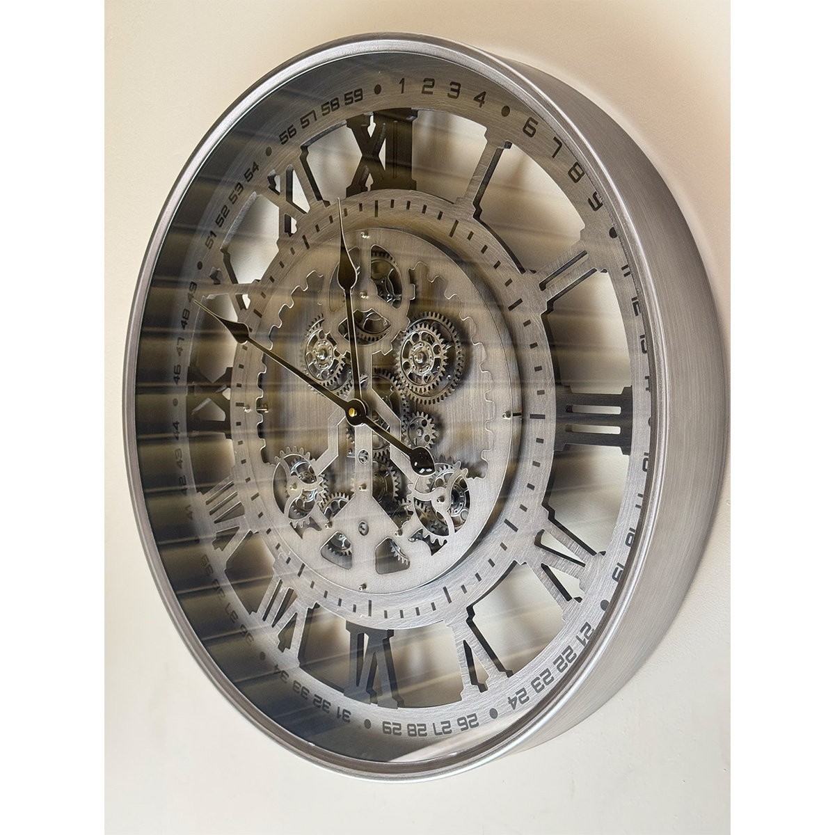 The Silver Chronometer Clock - Image 5