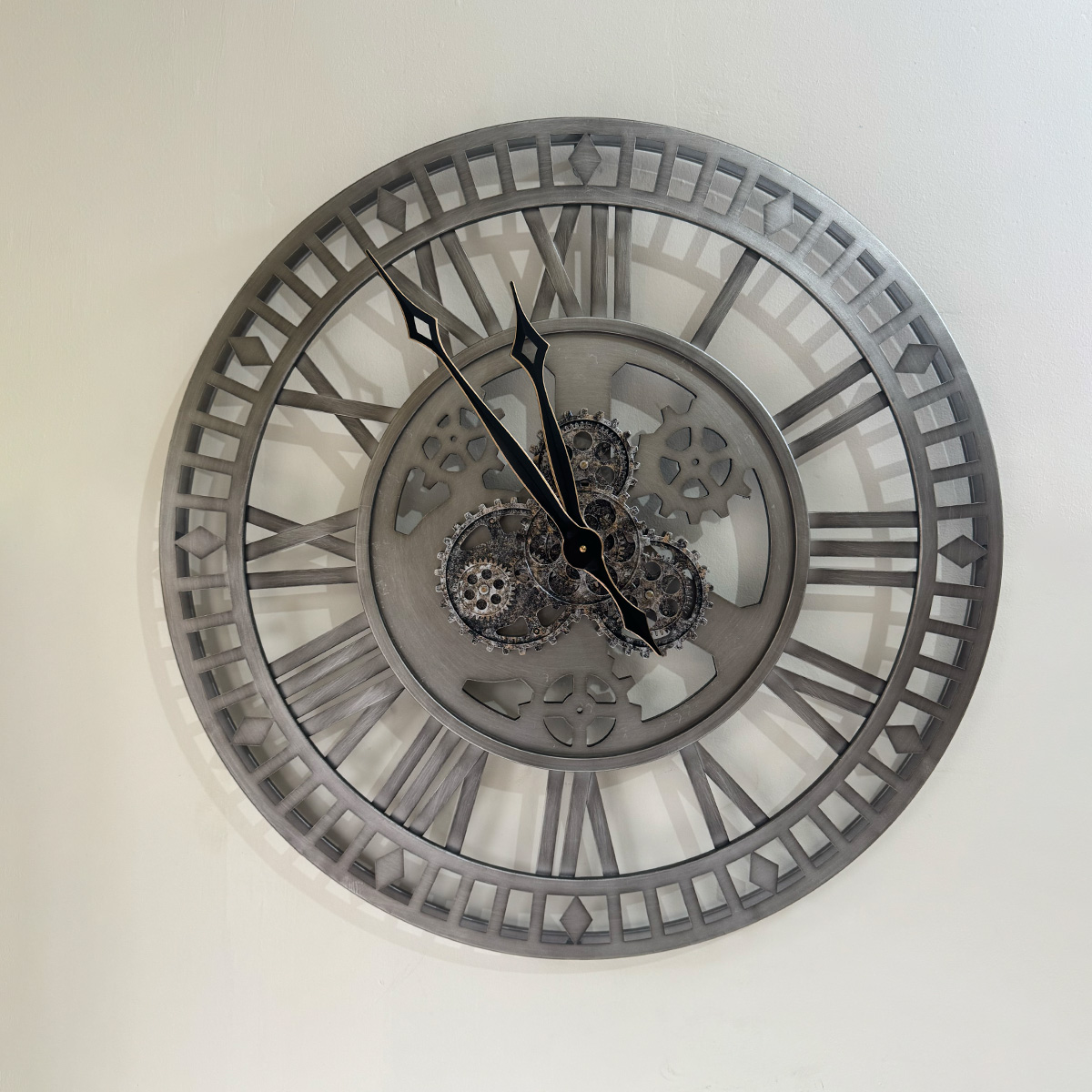 The Architect’s Open Dial Moving Gear Clock - Image 3