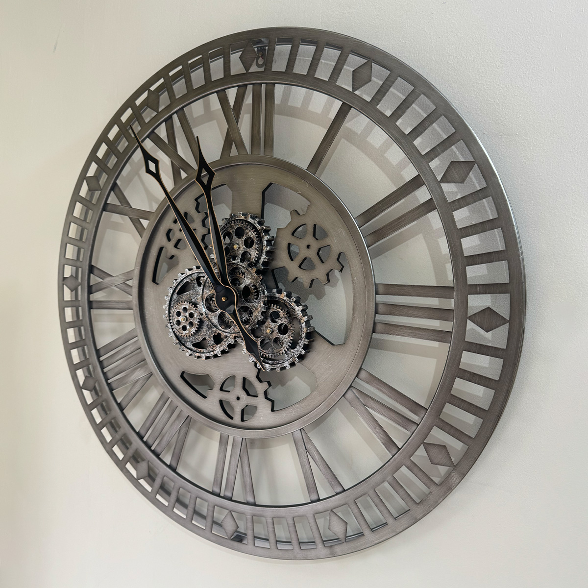 The Architect’s Open Dial Moving Gear Clock - Image 4