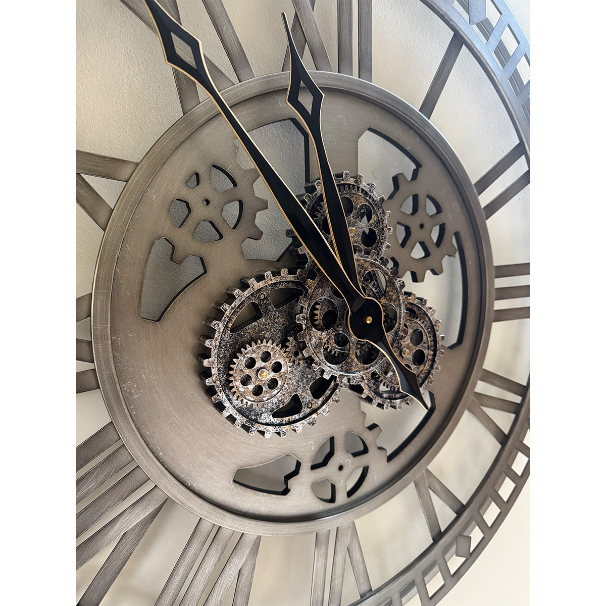 The Architect’s Open Dial Moving Gear Clock - Image 6