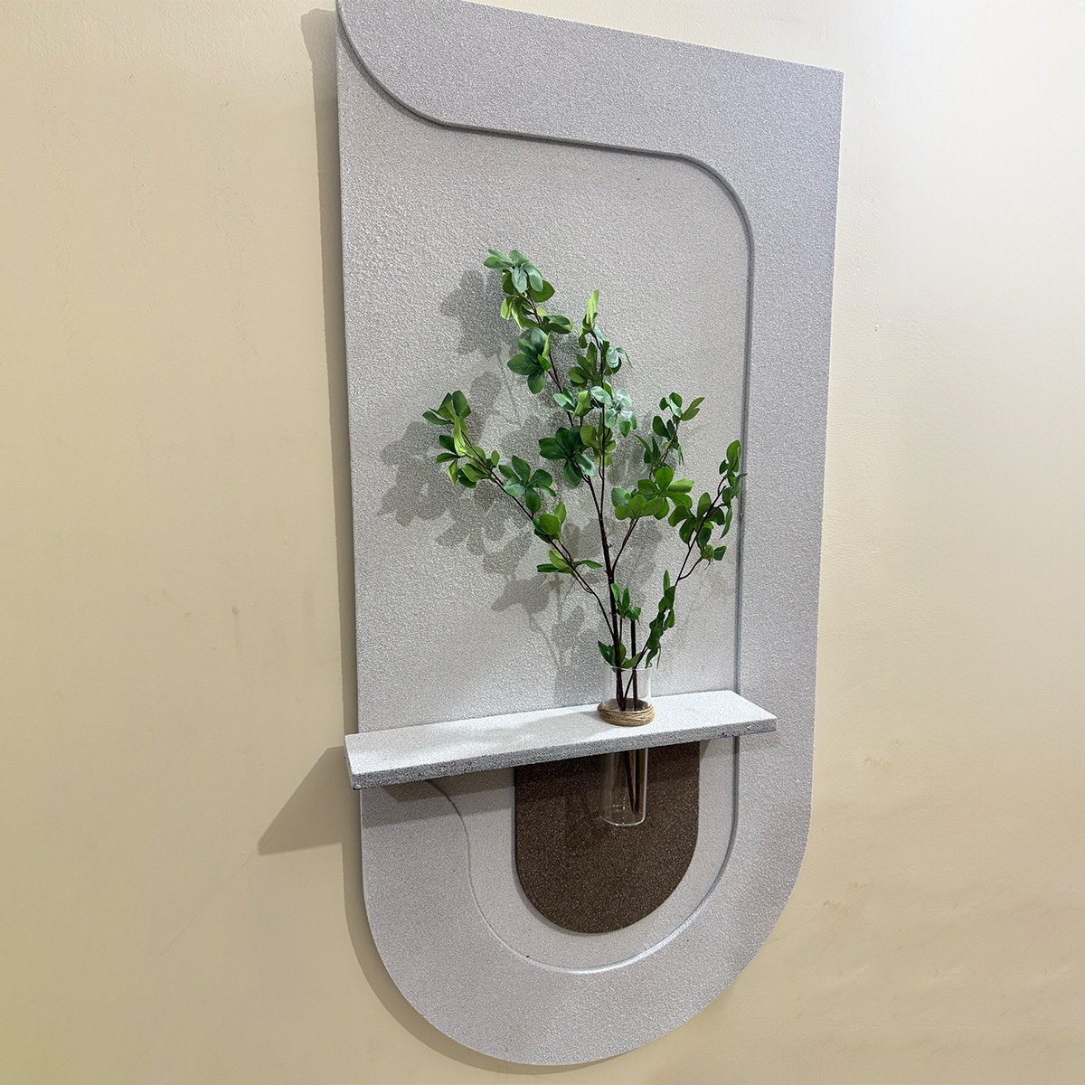 Modern U-Shaped Sandstone Wall Art - Image 5