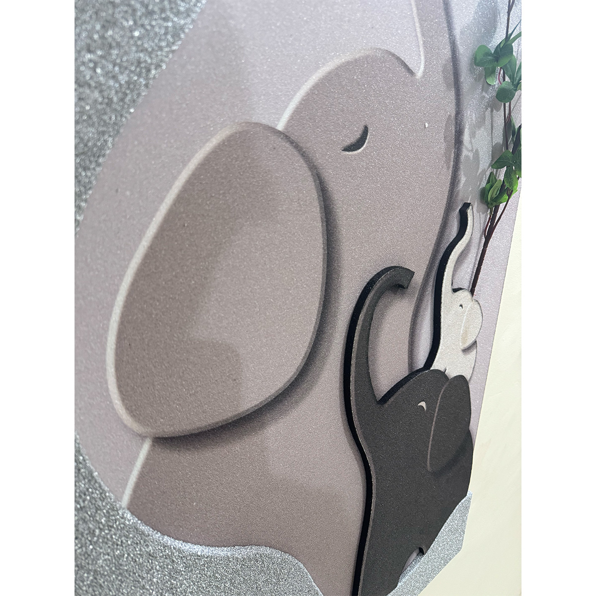 3D Elephant Family Wall Art - Image 6