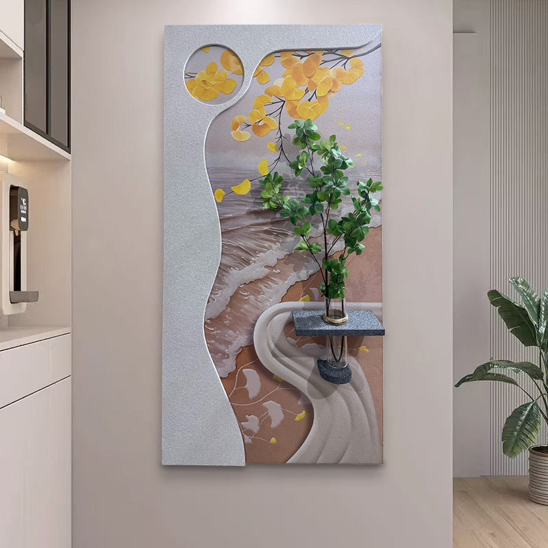 Coastal Landscape Sandstone Wall Decor - Image 2