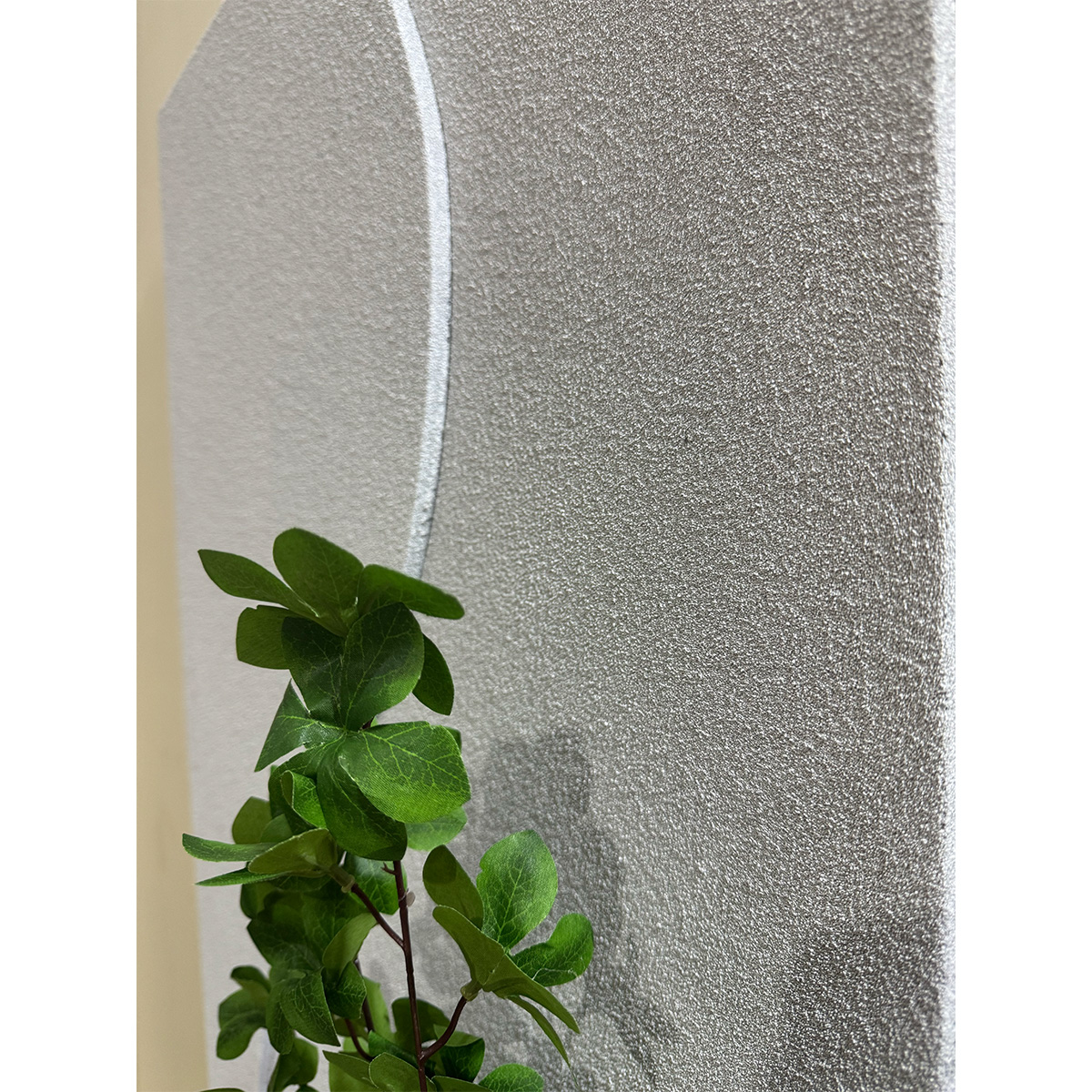 Grey S-Curve Minimalist Sandstone Wall Art - Image 6