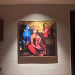 Abstract Shiva Family Painting photo review