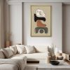 Stacked Organic Shapes Boho Balance Art