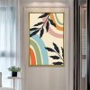Desert Cactus Sunset Boho Landscape Art