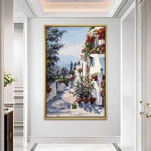 Mediterranean Blossom Lane Art