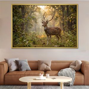 Swift Vitality Spotted Deer Vastu Canvas