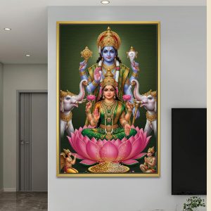 Divine Vishnu Laxmi Narayan Vastu Wall Art