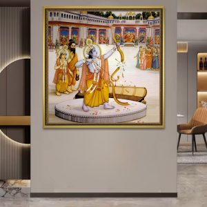 Epic Sita Swayamvar Shri Ram Vastu Artwork