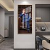 Baba Saheb Library Portrait Wall Painting
