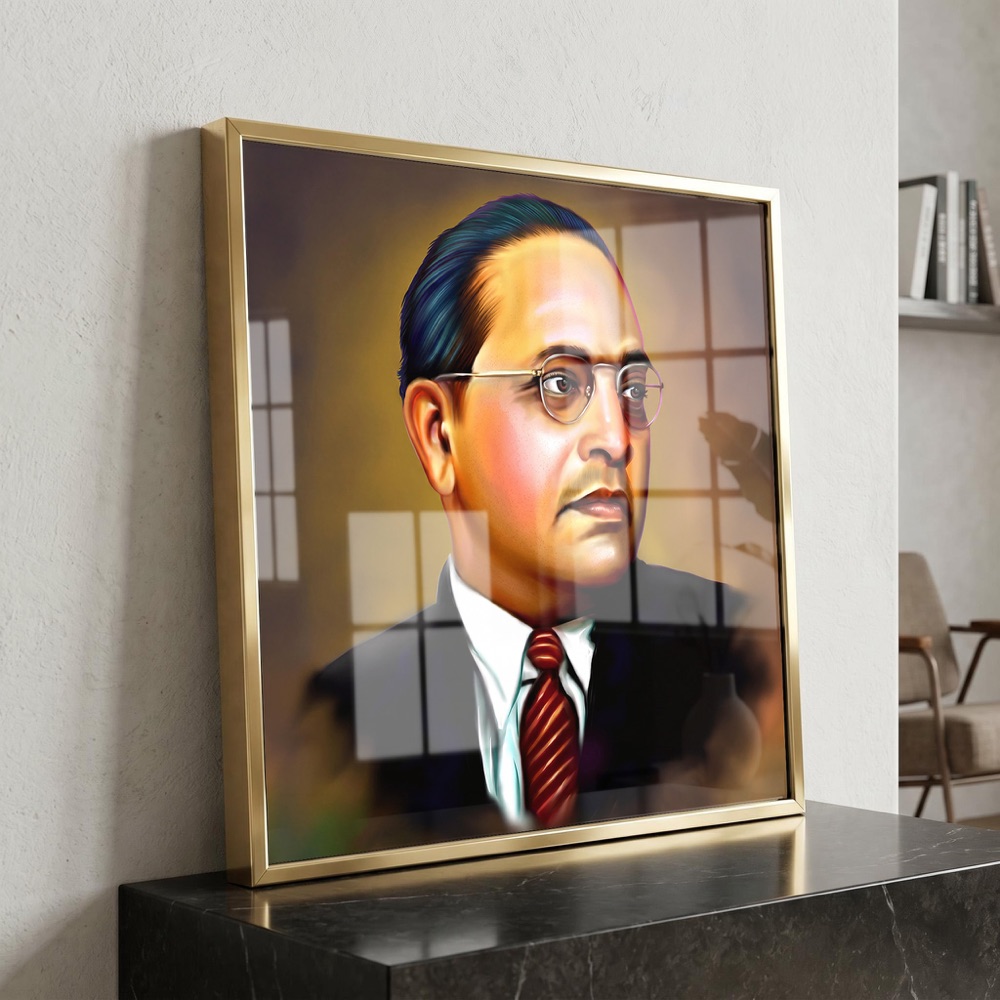 Artistic Dr BR Ambedkar Portrait Wall Art - Image 3