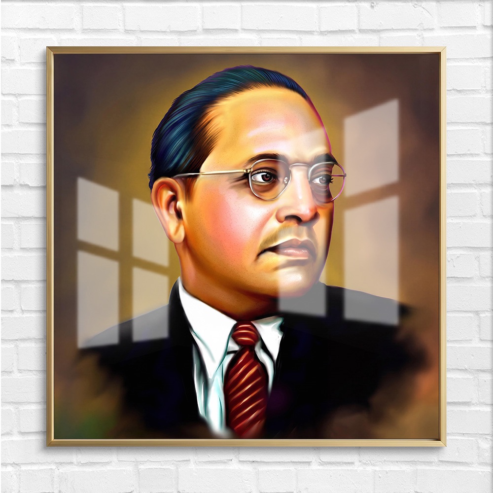 Artistic Dr BR Ambedkar Portrait Wall Art - Image 4