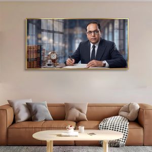 Dr BR Ambedkar Writing Studio Wall Art