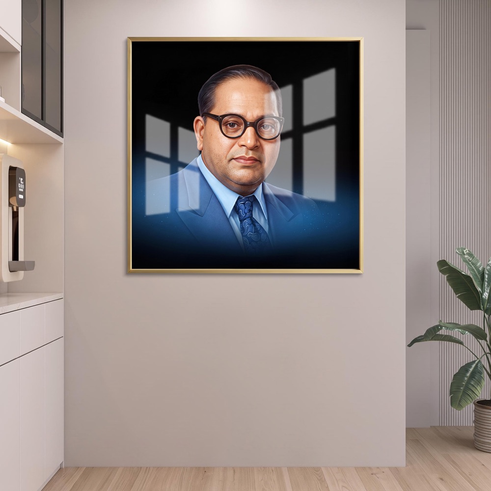 Modern Baba Saheb Studio Portrait Painting