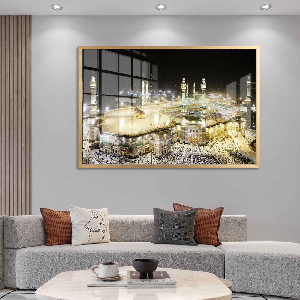 Grand Mosque Mecca Night Scenery - Image 2