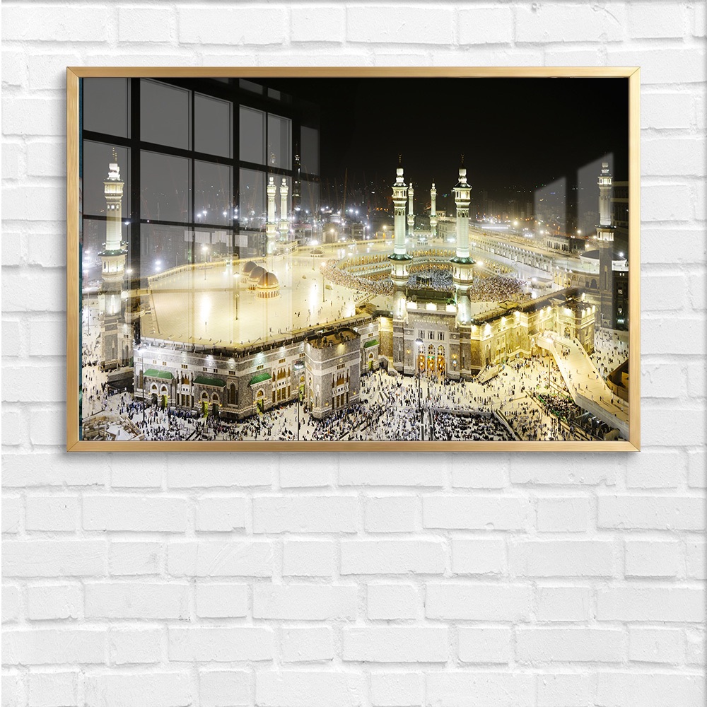 Grand Mosque Mecca Night Scenery - Image 4